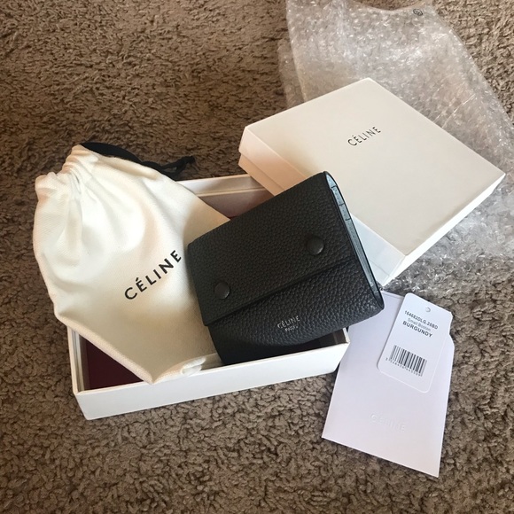 Celine Handbags - Celine classic old style infold short wallet